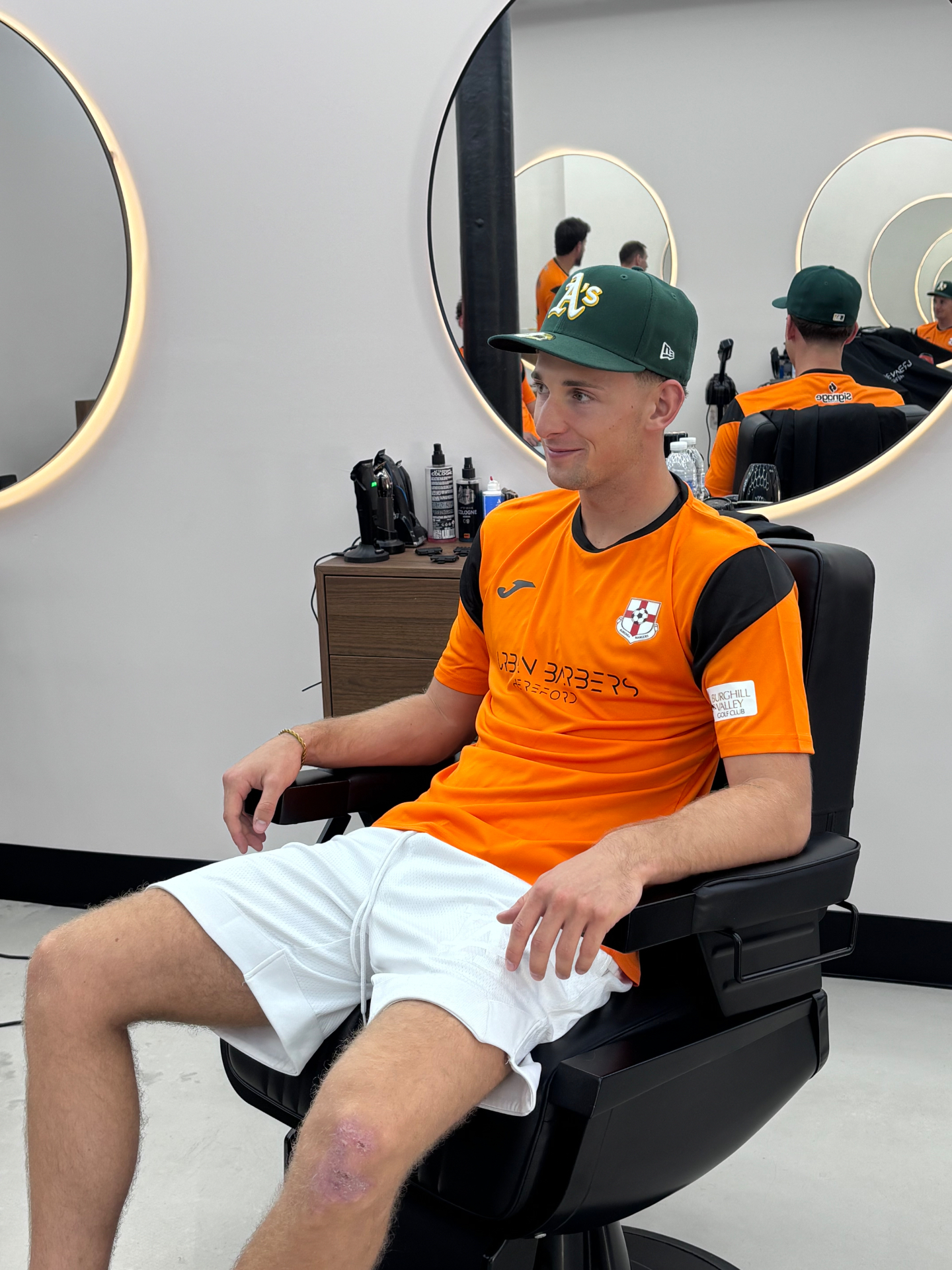 New Urban Barbers Hereford sponsored kit